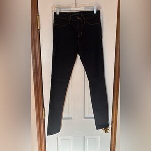 Flying Monkey Dark Denim Jeans with Contrast Stitching